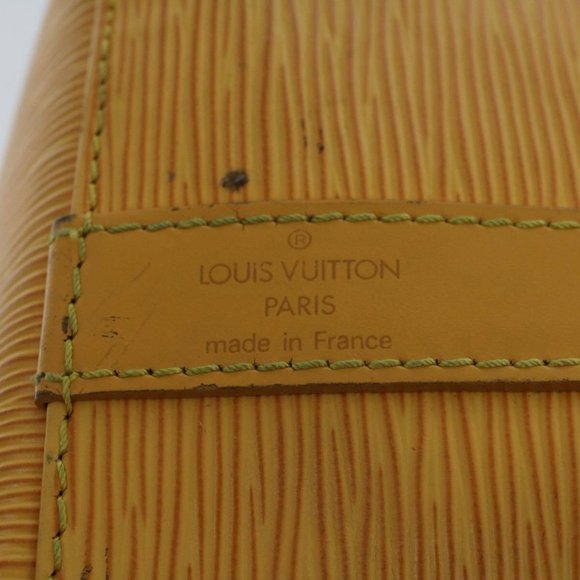 LOUIS VUITTON Epi Petit Noe Shoulder Bag Tassili Yellow M44109 LV Auth - Picture 7 of 16